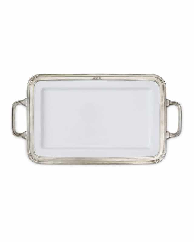 Gianna Rectangular Medium Platter with Handles